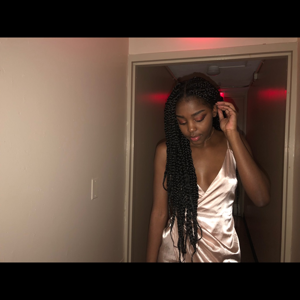 Satin Mini Dress